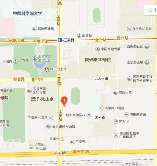 北京市海淀区玉泉路66号 北京十一学校       