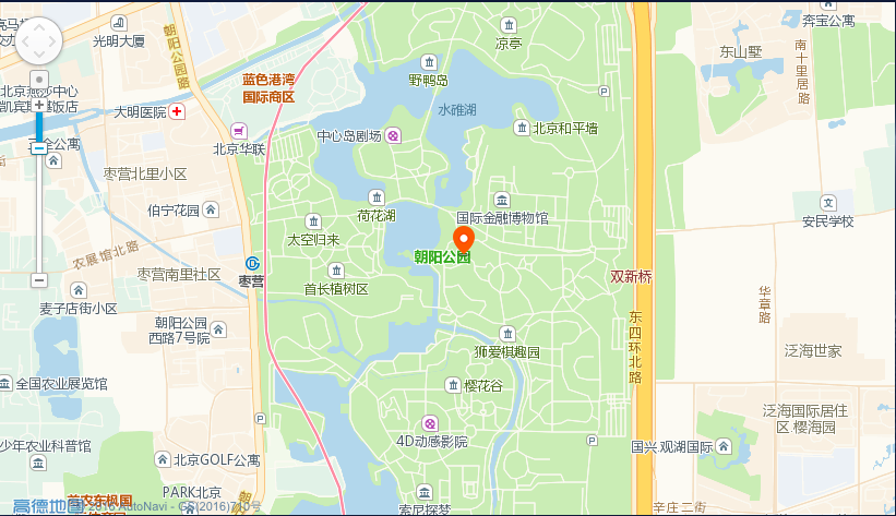 朝阳公园(东五门)                          